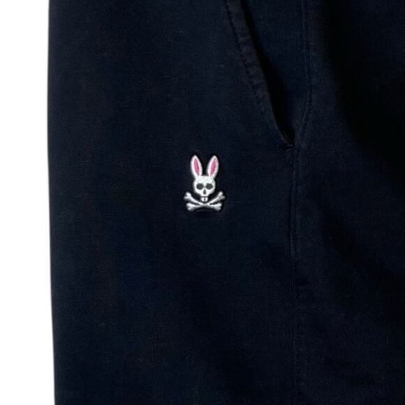 Psycho Bunny Other - PSYCHO BUNNY French Terry Shorts Training Athletic Gym in Black Men's 2XLT